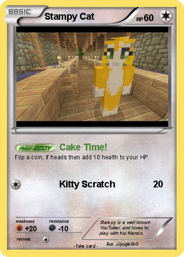 Pokemon Stampy Cat
