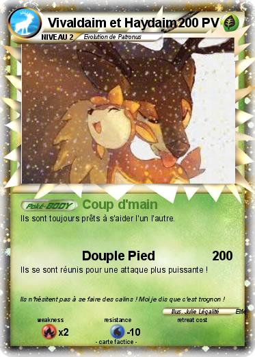 Pokemon Vivaldaim et Haydaim