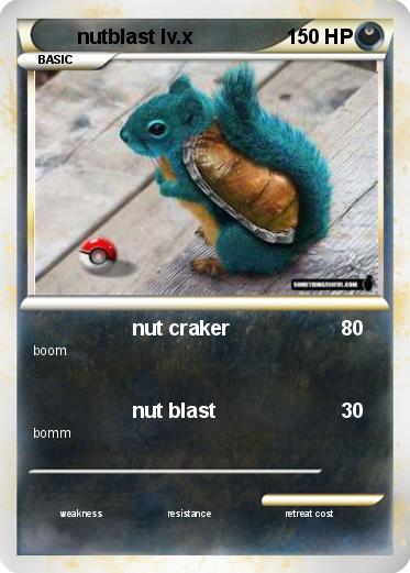 Pokemon nutblast lv.x