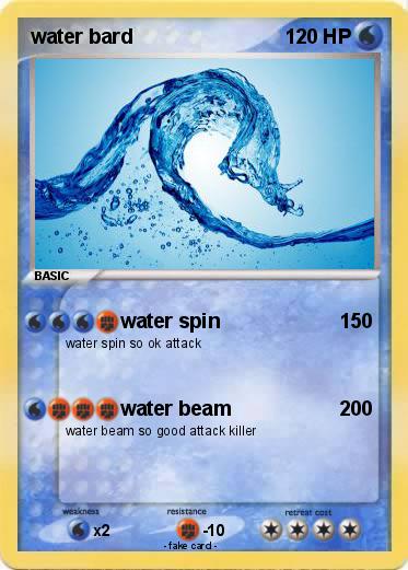 Pokemon water bard