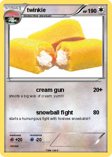 Pokemon twinkie