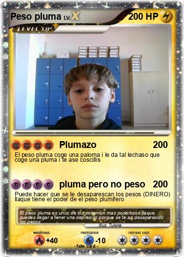 Pokemon Peso pluma