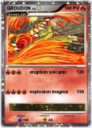 Pokemon GROUDON