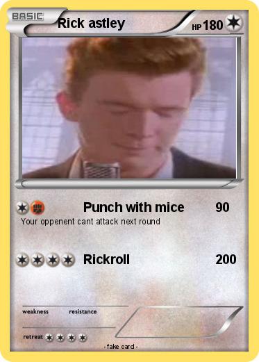 Pokemon Rick astley