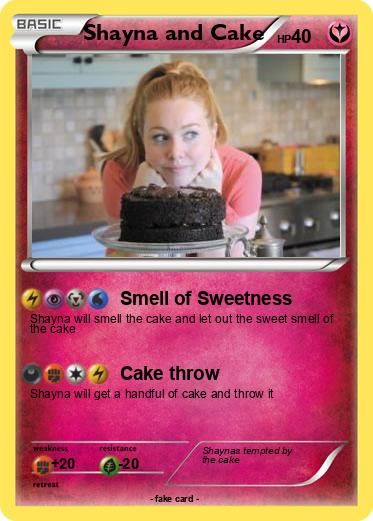 Pokemon Shayna and Cake