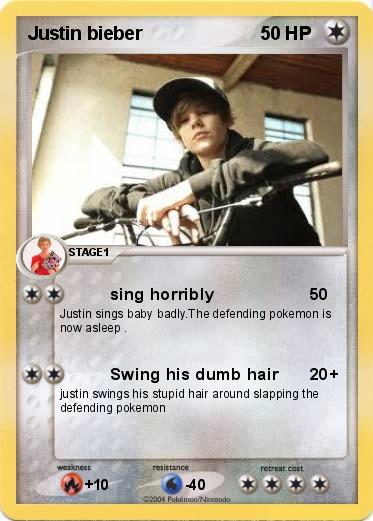 Pokemon Justin bieber