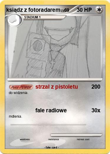 Pokemon ksiądz z fotoradarem