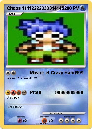 Pokemon Chaos 11112222333344445