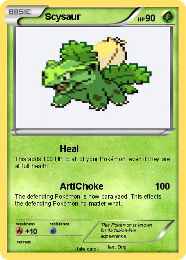 Pokemon Scysaur