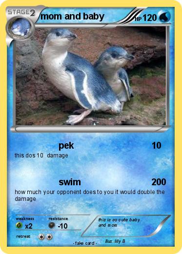 Pokemon mom and baby