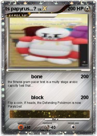 Pokemon ts papyrus...?