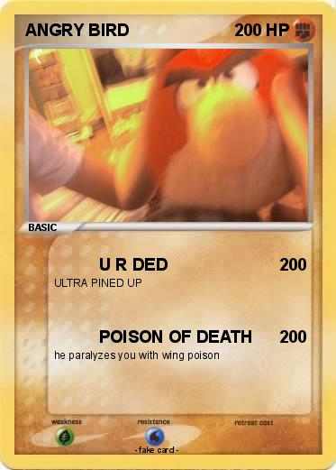 Pokemon ANGRY BIRD