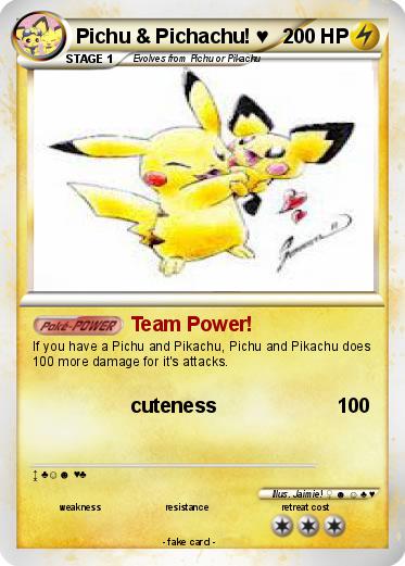 Pokemon Pichu & Pichachu! ♥
