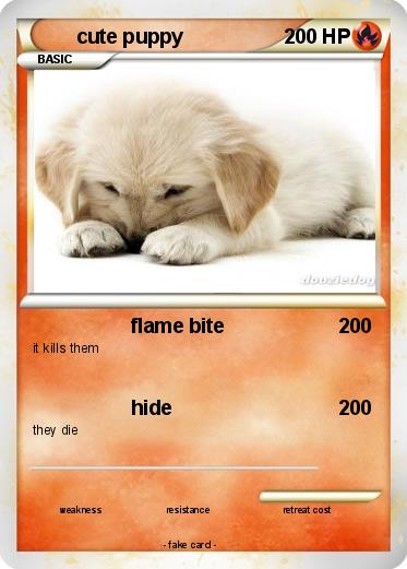 Pokemon cute puppy