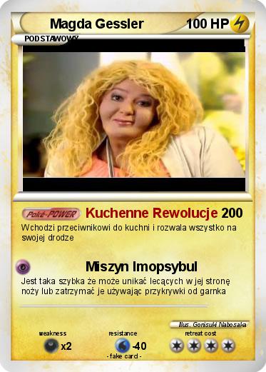 Pokemon Magda Gessler