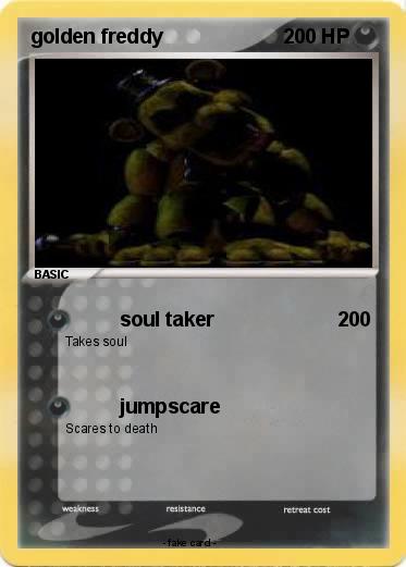 Pokemon golden freddy