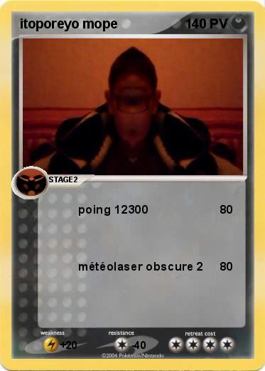 Pokemon itoporeyo mope