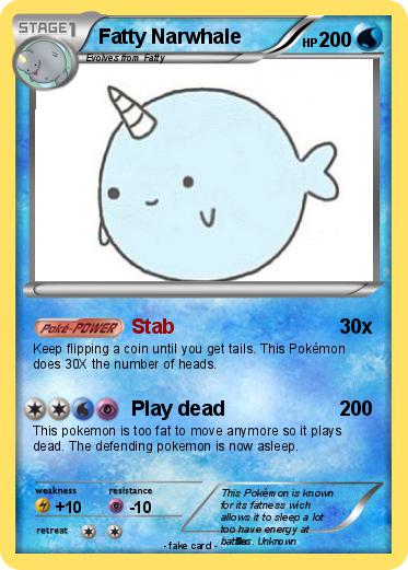 Pokemon Fatty Narwhale