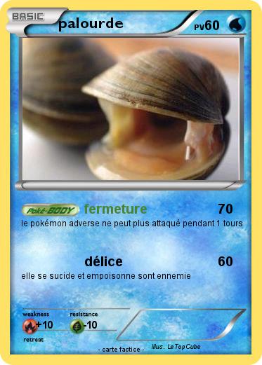 Pokemon palourde