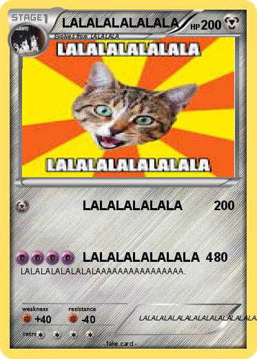 Pokemon LALALALALALALA