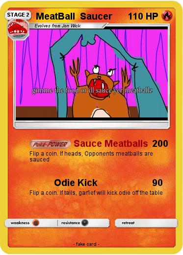 Pokemon MeatBall  Saucer