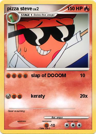 Pokemon pizza steve