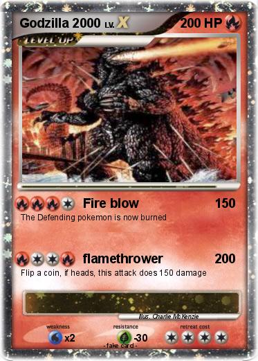Pokemon Godzilla 2000