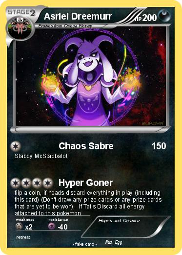 Pokemon Asriel Dreemurr