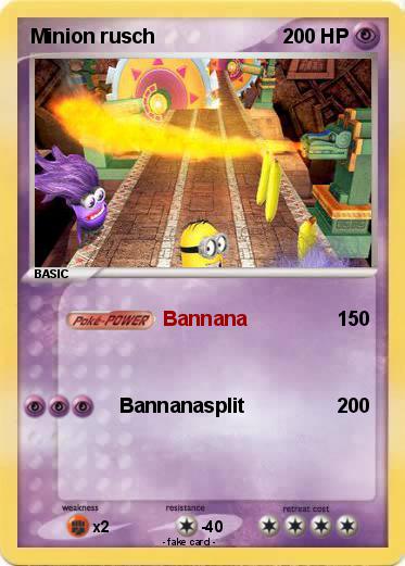 Pokemon Minion rusch