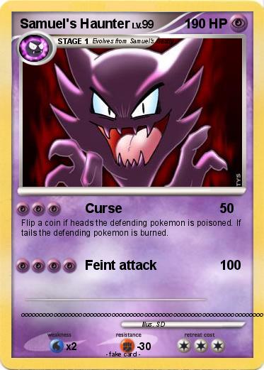 Pokemon Samuel's Haunter