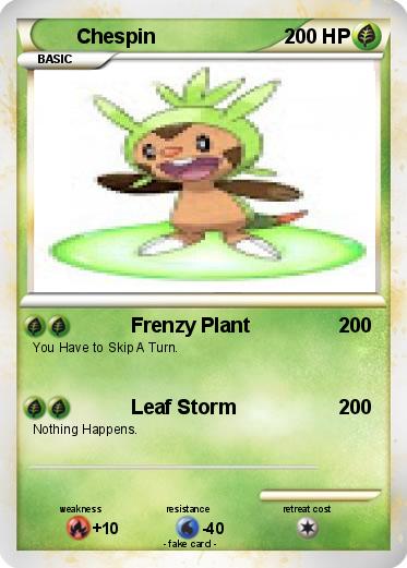 Pokemon Chespin