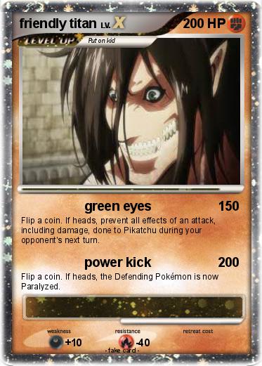 Pokemon friendly titan