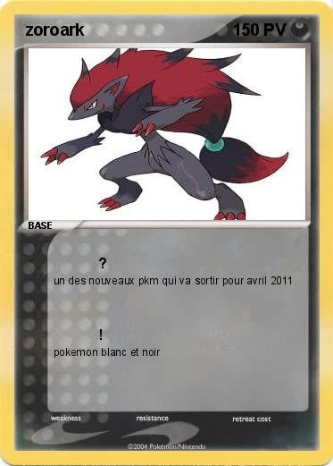 Pokemon zoroark