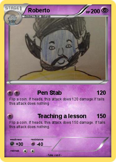 Pokemon Roberto
