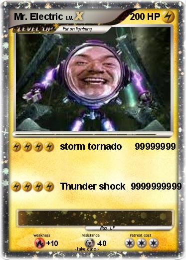 Pokemon Mr. Electric