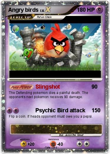 Pokemon Angry birds