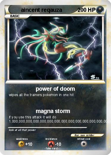 Pokemon aincent reqauza