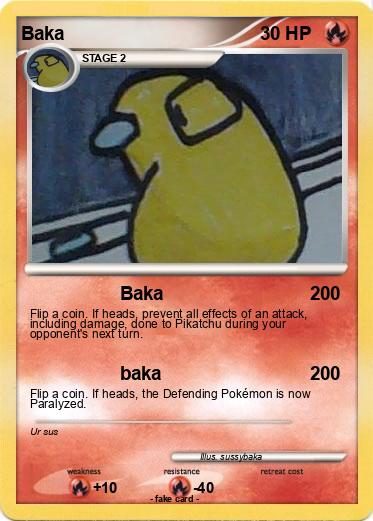 Pokemon Baka