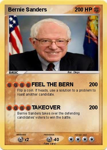 Pokemon Bernie Sanders