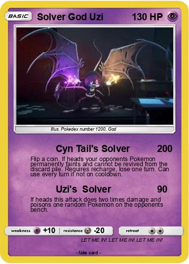 Pokemon Solver God Uzi