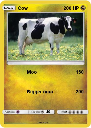 Pokemon Cow