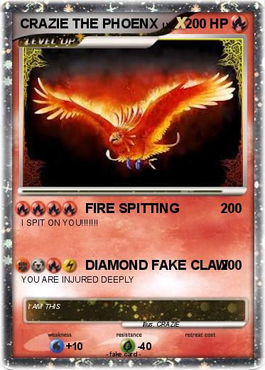 Pokemon CRAZIE THE PHOENX