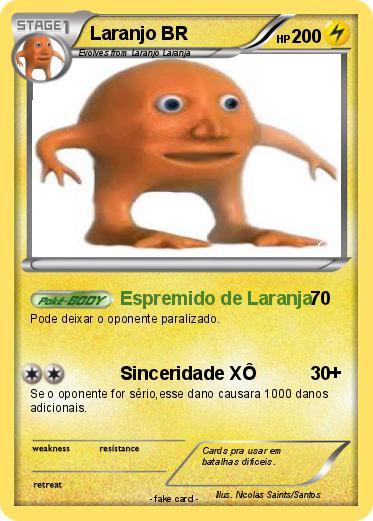 Pokemon Laranjo BR