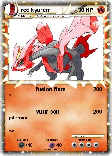 Pokemon red kyurem