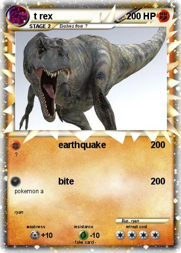 Pokemon t rex
