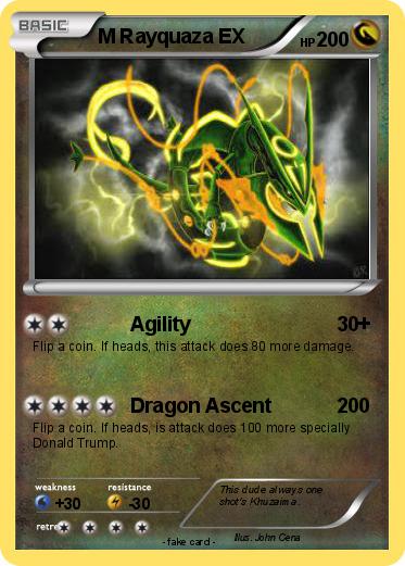 Pokemon M Rayquaza EX
