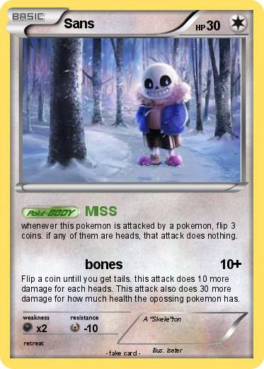 Pokemon Sans