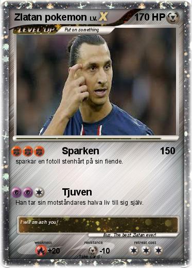 Pokemon Zlatan pokemon