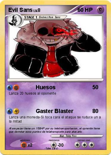 Pokemon Evil Sans