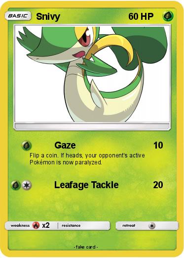 Pokemon Snivy